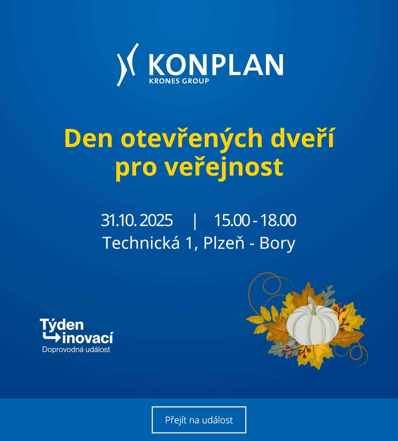 Den otevřených dveří pro veřejnost - 31.10.2025 15:00 - 18:00