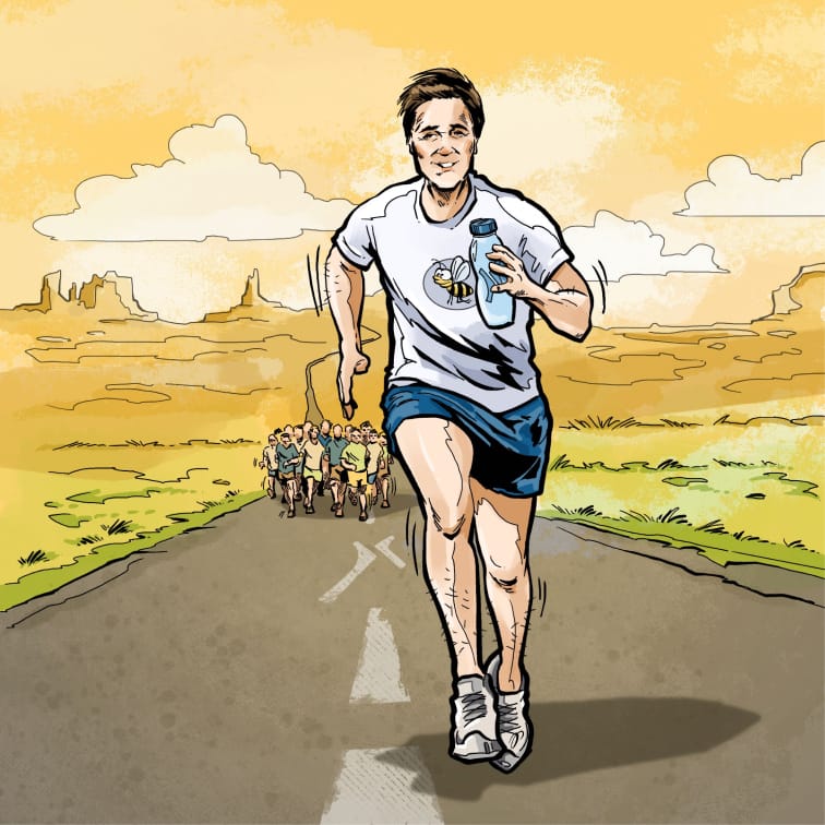 Sponzorované sportovní aktivity.